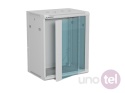 Szafa wisząca 19'' 15U 600x450, drzwi szklane, tył osłona pełna demontowalna, szara, Flat Pack SW-15U-600-450-01-SF Szafa wisząca 19'' 15U 600x450, drzwi szklane, tył osłona pełna demontowalna, szara, Flat Pack SW-15U-600-450-01-SF