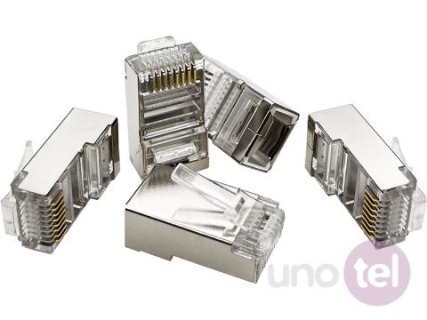 Wtyk przelotowy RJ45 STP kat.5e WT116 Wtyk przelotowy RJ45 STP kat.5e WT116