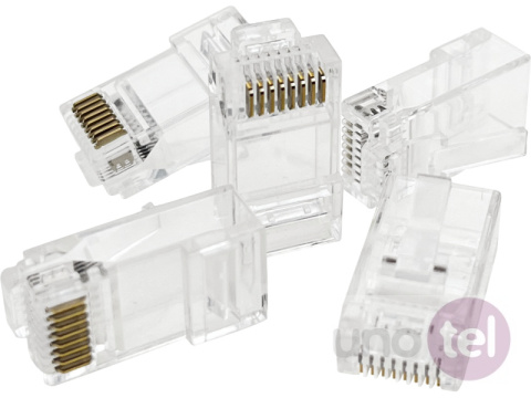Wtyk przelotowy RJ45 UTP kat.6 WT117 Wtyk przelotowy RJ45 UTP kat.6 WT117